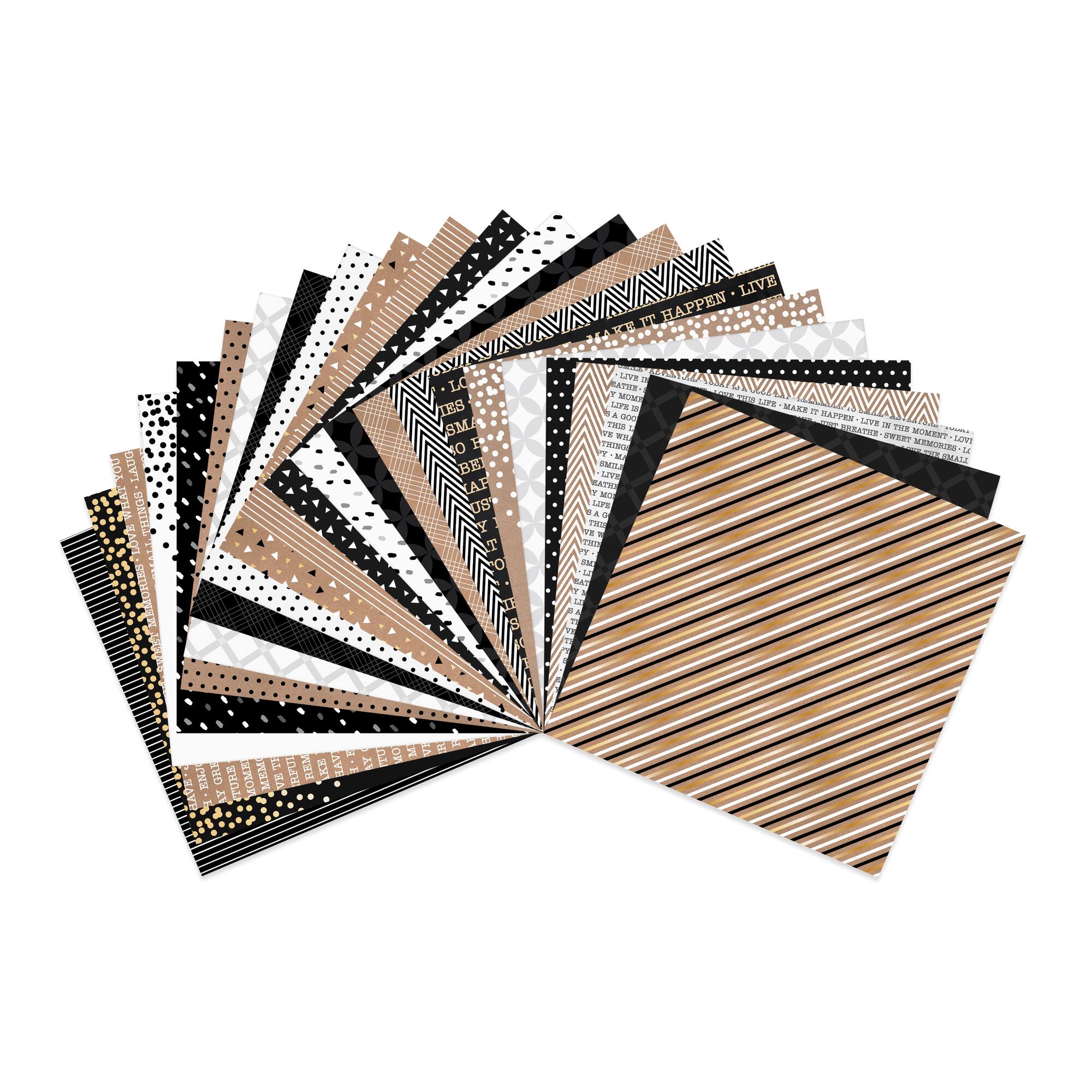 12 Pack: 6" x 6" All Occasion Basics Paper Pad by Recollections™